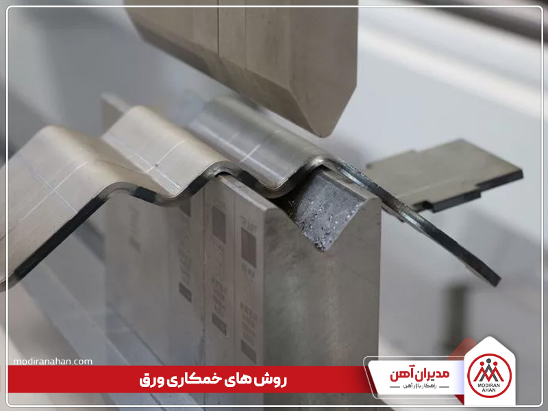 انواع روش های خمکاری ورق فولادی انواع روش های خمکاری ورق فولادی