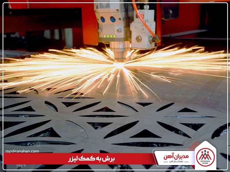 برش ورق گالوانیزه به دستگاه لیزر برش ورق گالوانیزه به دستگاه لیزر