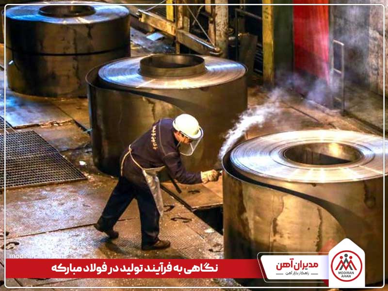 فرآیند تولید ورق فرآیند تولید ورق در فولاد مبارکه اصفهان
