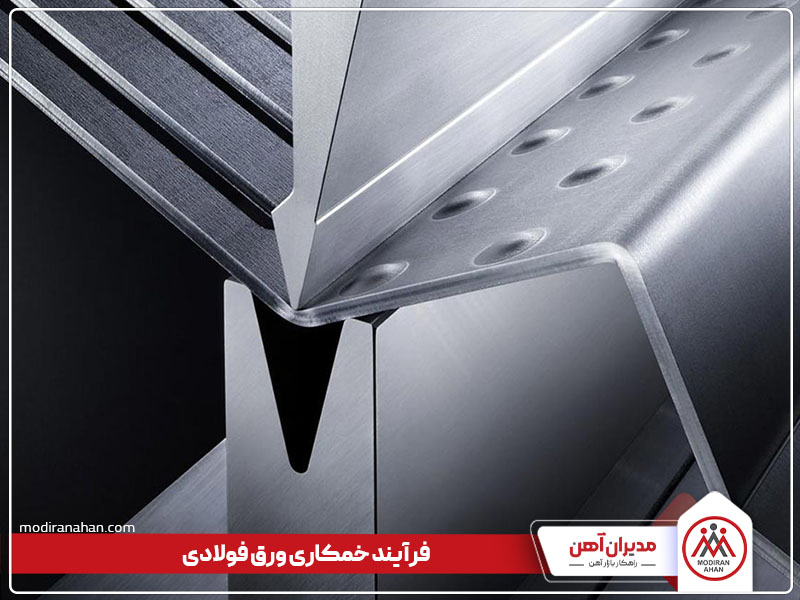فرآیند خمکاری ورق فولادی فرآیند خمکاری ورق فولادی