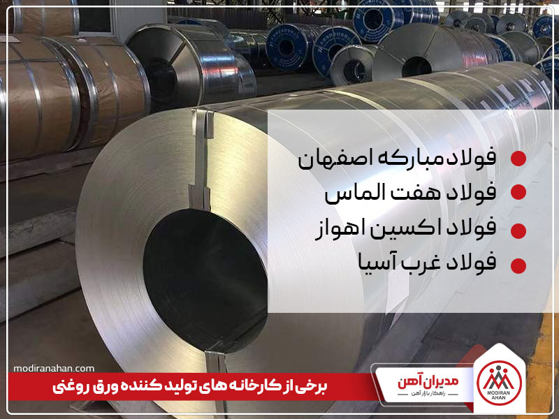 کارخانه های تولید ورق روغنی کارخانه های تولید کننده ورق روغنی در ایران