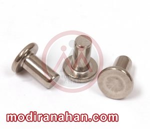 میخ پرچ نیمه توپر میخ پرچ نیمه توپر