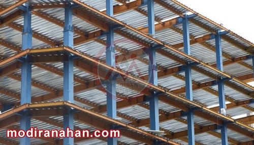 قاب خمشی.jpg قاب خمشی یک سیستم باربر جانبی لرزه ای