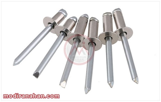 What are the technical specifications of the rivet.jpg میخ پرچ مورد استفاده در صنعت