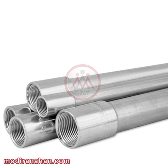 galvanizes pipe.jpg لوله فولادی گالوانیزه شده به روش غوطه وری داغ